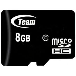 Karta Team microSDHC 8GB Klasa 10 Karta Team microSDHC 8GB Klasa 10
