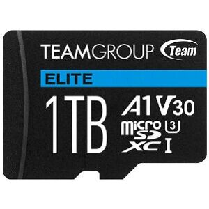 Team Group ELITE A1 1 TB MicroSDXC UHS-I - Memory Card Team Group ELITE A1 1 TB MicroSDXC UHS-I - Memory Card