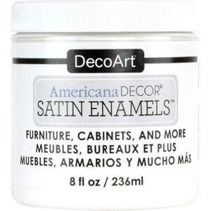 DecoArt Pure White Satin Enamels - Paint DecoArt Pure White Satin Enamels - Paint