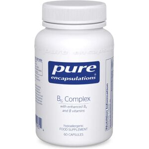 Pure Encapsulations B6 Complex - Vitamin B6, B12, Folate - 60 Capsules Pure Encapsulations B6 Complex - Vitamin B6, B12, Folate - 60 Capsules