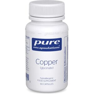 Pure Encapsulations Copper (glycinate) - 60 Capsules - Supplements Pure Encapsulations Copper (glycinate) - 60 Capsules - Supplements