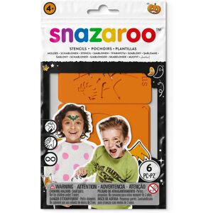 Snazaroo Face Paint Stencils Halloween Set - Reusable, 6 pcs Snazaroo Face Paint Stencils Halloween Set - Reusable, 6 pcs