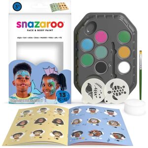 Snazaroo Underwater Face Painting Kit - Sea Creatures, Mermaids & Ocean Art Snazaroo Underwater Face Painting Kit - Sea Creatures, Mermaids & Ocean Art