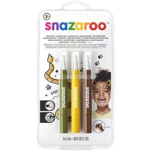 Snazaroo Face Paint - Jungle Set, 3 Colors Snazaroo Face Paint - Jungle Set, 3 Colors