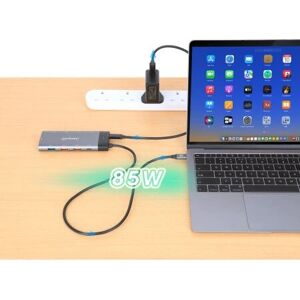 Manhattan 130714 Laptop Dock - 9 Ports, 8K HDMI, 100W Charging Manhattan 130714 Laptop Dock - 9 Ports, 8K HDMI, 100W Charging