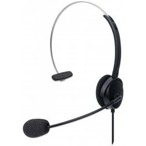 Manhattan 180498 Casque - Over-Ear USB-A Noir Manhattan 180498 Casque - Over-Ear USB-A Noir