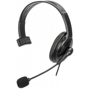 Manhattan Mono USB Casque - NOIR Manhattan Mono USB Casque - NOIR