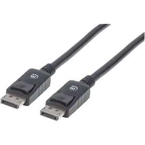 Manhattan 307116 DisplayPort Cable - Fully Shielded, 4K@60Hz, 2m, Male to Male Manhattan 307116 DisplayPort Cable - Fully Shielded, 4K@60Hz, 2m, Male to Male