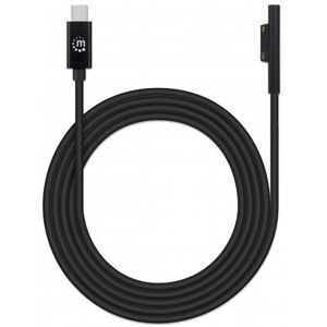 Manhattan Surface Connect to USB-C Cable - Black - USB Cable Manhattan Surface Connect to USB-C Cable - Black - USB Cable