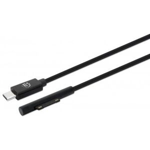 Manhattan Surface Connect til USB-C kabel - Sort - USB kabel Manhattan Surface Connect til USB-C kabel - Sort - USB kabel