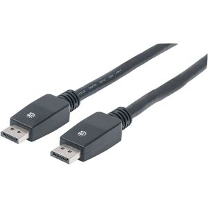 Manhattan DisplayPort 1.1 Cable - 10m, Black, Fully Shielded Manhattan DisplayPort 1.1 Cable - 10m, Black, Fully Shielded