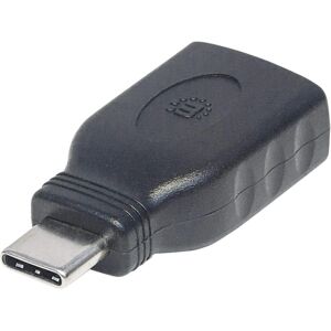 Adaptateur Manhattan USB-C vers USB-A - Noir - Adaptateur de câble Adaptateur Manhattan USB-C vers USB-A - Noir - Adaptateur de câble