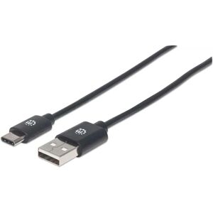 Manhattan USB Cable - 0.5m USB C USB A Manhattan USB Cable - 0.5m USB C USB A