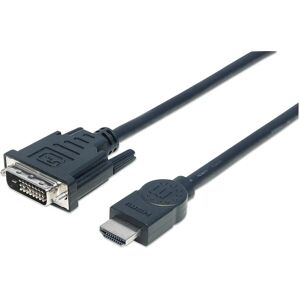 Manhattan HDMI to DVI-D 3m Cable - Video Adapter Manhattan HDMI to DVI-D 3m Cable - Video Adapter