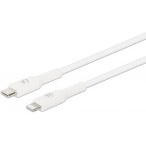 Manhattan Mobiltelefonkabel - USB-C til Lightning - 0,5m Manhattan Mobiltelefonkabel - USB-C til Lightning - 0,5m