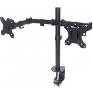 Manhattan Dual Monitor Mount - Adjustable, Supports 32" Screens Manhattan Dual Monitor Mount - Adjustable, Supports 32" Screens