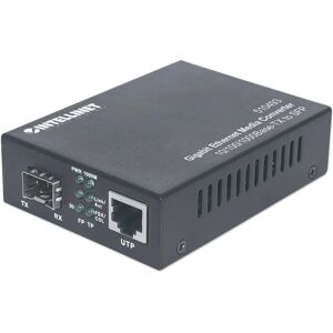 Konwerter Ethernet Gigabit Intellinet 510493 - Czarny Konwerter Ethernet Gigabit Intellinet 510493 - Czarny
