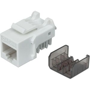 Logon LKS490 Keystone Modul - Netzwerklösungen 10G Cat6A RJ45 UTP Weiß Logon LKS490 Keystone Modul - Netzwerklösungen 10G Cat6A RJ45 UTP Weiß