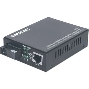 Konwerter sieciowy Intellinet 545068 - Czarny Konwerter sieciowy Intellinet 545068 - Czarny
