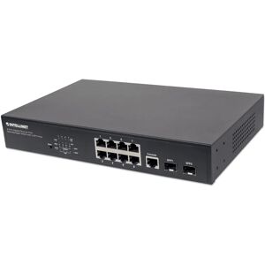 Switch géré Gigabit PoE Intellinet 561167 - 8 Ports - Publicité Switch géré Gigabit PoE Intellinet 561167 - 8 Ports - Publicité
