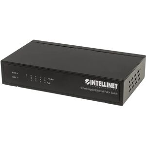 Intellinet 561228 Network Switch Unmanaged Gigabit Ethernet PoE Black Intellinet 561228 Network Switch Unmanaged Gigabit Ethernet PoE Black