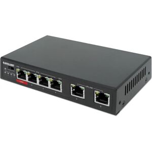 Intellinet 561686 6-portowy szybki Ethernet PoE Switch - Przełącznik sieciowy Intellinet 561686 6-portowy szybki Ethernet PoE Switch - Przełącznik sieciowy