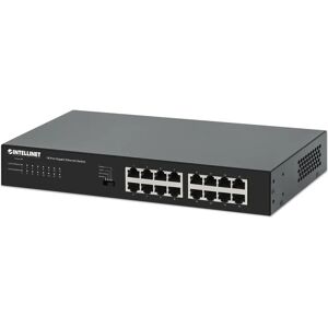 Switch Ethernet Gigabit Intellinet 561815 - 16 Ports, Économie d'Énergie Switch Ethernet Gigabit Intellinet 561815 - 16 Ports, Économie d'Énergie