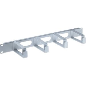 Panneau de gestion de câbles Intellinet 19" - 1U, Gris - Publicité Panneau de gestion de câbles Intellinet 19" - 1U, Gris - Publicité