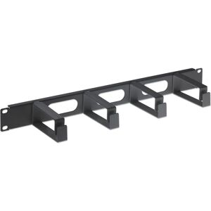 Intellinet 711074 19" Rack Kabelstyringspanel - Sort Intellinet 711074 19" Rack Kabelstyringspanel - Sort