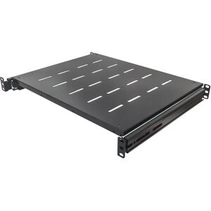 Étagère rack 19" Intellinet 712613 Réglable 1U - Noir - Publicité Étagère rack 19" Intellinet 712613 Réglable 1U - Noir - Publicité