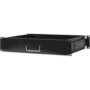 Intellinet 714938 Rack Accessoire Lade - 2U, Zwart, 350mm Intellinet 714938 Rack Accessoire Lade - 2U, Zwart, 350mm