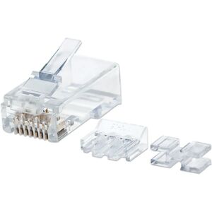 Conector de cableado Intellinet 790659 - Transparente - Tipo: Enchufe modular RJ45 Conector de cableado Intellinet 790659 - Transparente - Tipo: Enchufe modular RJ45