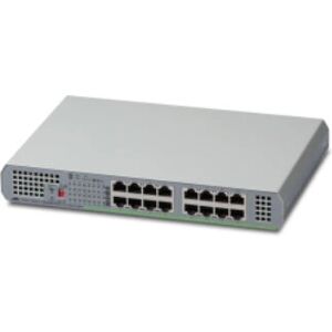 Allied Telesis AT-GS910/16-50 Switch - 16 Ports - Nicht verwaltet - Gigabit Ethernet - Grau Allied Telesis AT-GS910/16-50 Switch - 16 Ports - Nicht verwaltet - Gigabit Ethernet - Grau