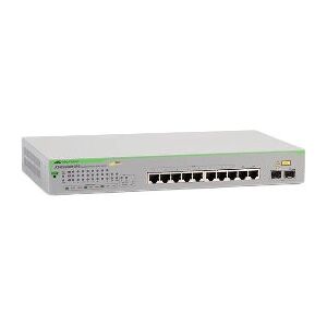 Commutateur Gigabit Gestionné Allied Telesis GS950/10PS - PoE+ - 8 Ports - Publicité Commutateur Gigabit Gestionné Allied Telesis GS950/10PS - PoE+ - 8 Ports - Publicité