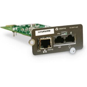 Tarjeta de red Vertiv Liebert IS-UNITY-SNMP - Tarjeta web SNMP para Liebert Tarjeta de red Vertiv Liebert IS-UNITY-SNMP - Tarjeta web SNMP para Liebert