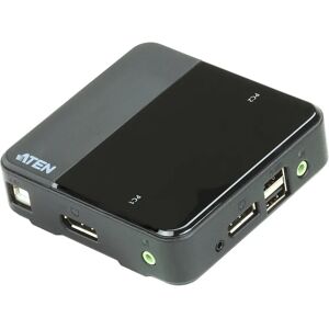 Aten CS782DP 2-portowy USB DisplayPort KVM Switch - Czarny Aten CS782DP 2-portowy USB DisplayPort KVM Switch - Czarny