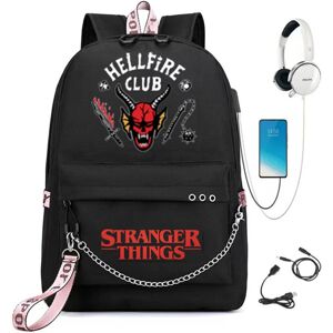Unbranded Stranger Things Backpack - Backpack, Travel, Laptop, Keychain Unbranded Stranger Things Backpack - Backpack, Travel, Laptop, Keychain