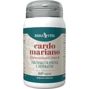 Erba Vita Cardo Mariano 60 Capsule - Integratore per il Fegato Erba Vita Cardo Mariano 60 Capsule - Integratore per il Fegato
