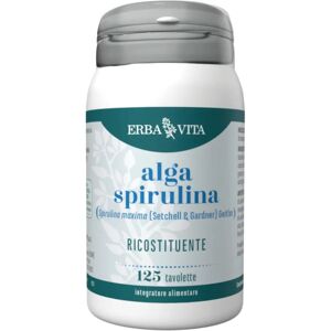 Erba Vita Alga Spirulina 125 Compresse - Integratore Alimentare Erba Vita Alga Spirulina 125 Compresse - Integratore Alimentare