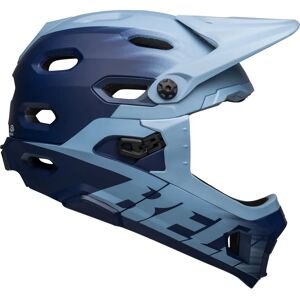 Bell Helmets Super DH Mips - Casco MTB Azul claro / Navy - Protección, Visera ajustable, MIPS, Ligero Bell Helmets Super DH Mips - Casco MTB Azul claro / Navy - Protección, Visera ajustable, MIPS, Ligero