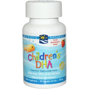 Nordic Naturals DHA Infantil 250mg Fresas Softgels - Omega-3 para Niños Nordic Naturals DHA Infantil 250mg Fresas Softgels - Omega-3 para Niños
