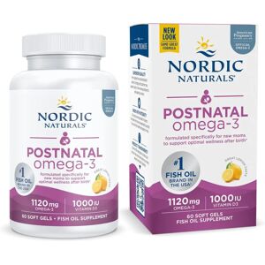 Nordic Naturals Omega-3 Postnatale - Citron - 1120 mg - Publicité Nordic Naturals Omega-3 Postnatale - Citron - 1120 mg - Publicité