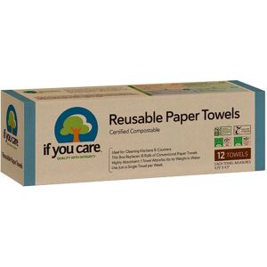 If You Care Reusable Paper Towels - 12 units If You Care Reusable Paper Towels - 12 units