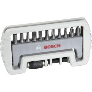 Bosch 11+1 pcs. Screwdriver Bit Set - Extra Hard Bosch 11+1 pcs. Screwdriver Bit Set - Extra Hard