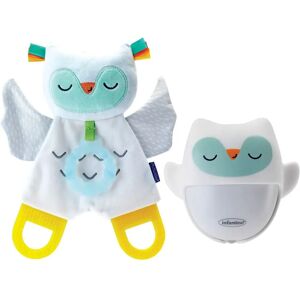 Set de Luz Nocturna con Búho de Infantino - Luz, Peluche y Mordedor Set de Luz Nocturna con Búho de Infantino - Luz, Peluche y Mordedor