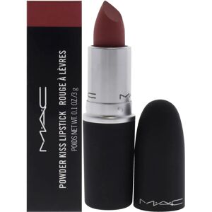 MAC Cosmetics Powder Kiss Lipstick - Brickthrough Matte Lipstick - Lipstick MAC Cosmetics Powder Kiss Lipstick - Brickthrough Matte Lipstick - Lipstick