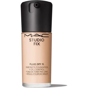 MAC Cosmetics Studio Fix Fluid SPF 15 Base Mate de 24 Horas - Base MAC Cosmetics Studio Fix Fluid SPF 15 Base Mate de 24 Horas - Base