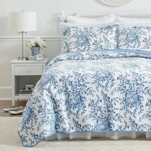 Laura Ashley Bedford Wendebettwäsche - Bleu - Coton - Bed linen set - Publicité Laura Ashley Bedford Wendebettwäsche - Bleu - Coton - Bed linen set - Publicité