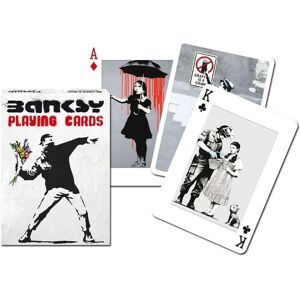 Piatnik Banksy Conjunto de 52 cartas mais curingas - Baralho Piatnik Banksy Conjunto de 52 cartas mais curingas - Baralho