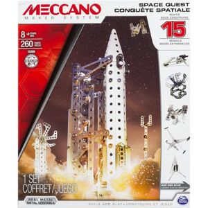 Meccano GML Ensemble de 15 Modèles - Fusée - Kit de Construction - Publicité Meccano GML Ensemble de 15 Modèles - Fusée - Kit de Construction - Publicité